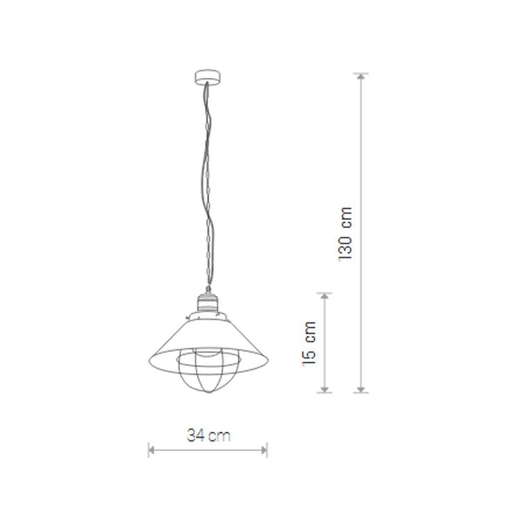 Nowodvorski Lighting rippvalgusti Garret 6443 hind ja info | Rippvalgustid | kaup24.ee