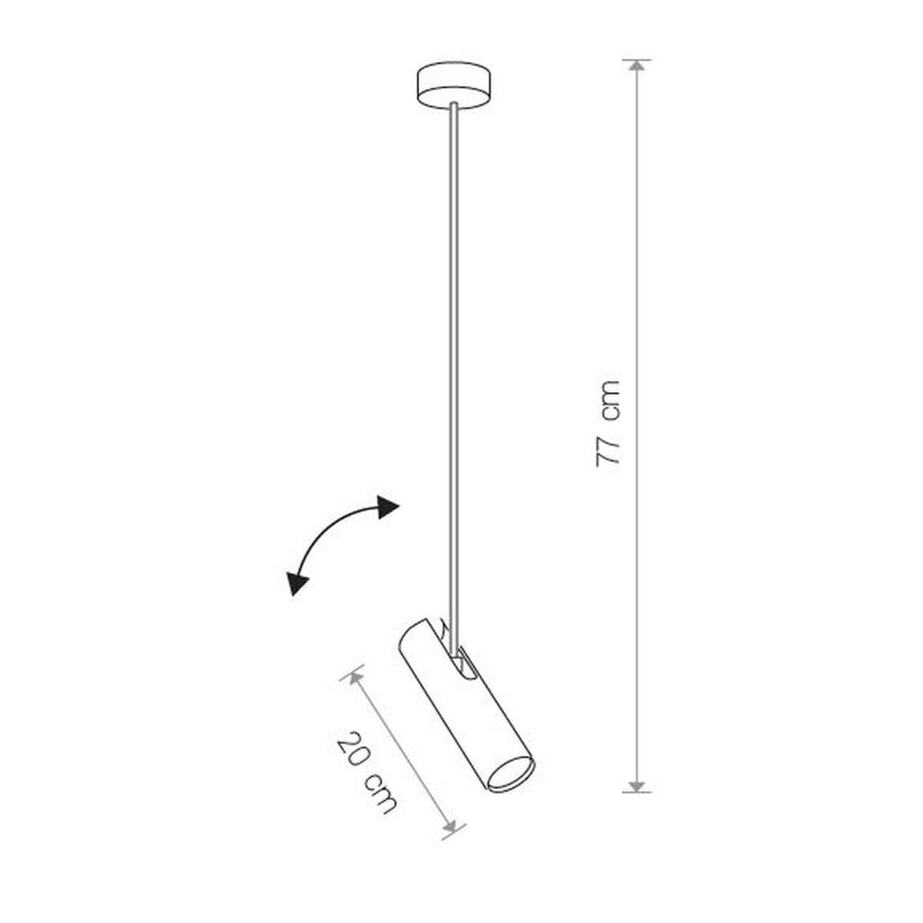 Nowodvorski Lighting rippvalgusti Eye Super 6490 hind ja info | Rippvalgustid | kaup24.ee