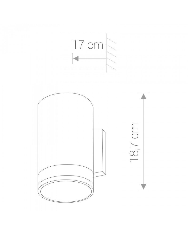 Nowodvorski Lighting seina välivalgusti 3405 hind ja info | Seinavalgustid | kaup24.ee