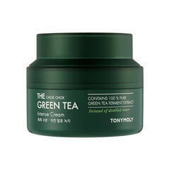 Niisutav antioksüdantidega näokreem TONYMOLY The Chok Chok Green Tea Intense Cream 60ml цена и информация | Кремы для лица | kaup24.ee