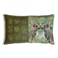 Детская подушка с зайцами Wildzone цена и информация | Декоративные подушки и наволочки | kaup24.ee