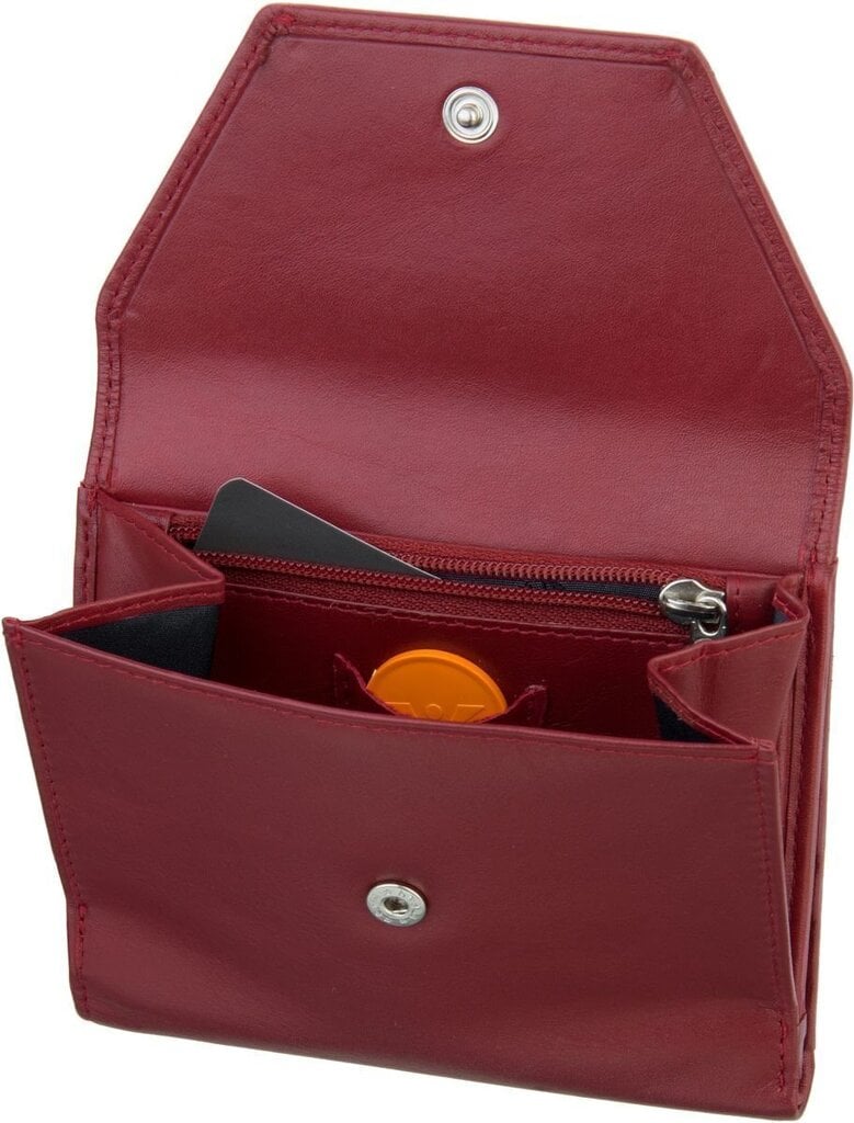 Naiste rahakott naturaalsest nahast VOI leather design, punane hind ja info | Naiste rahakotid | kaup24.ee