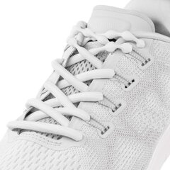 Круглые эластичные шнурки Caterpy Run, белые, 50 см цена и информация | Уход за одеждой и обувью | kaup24.ee