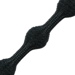 Caterpy Run ümarad kummist kingapaelad, must, 75 cm hind ja info | Rõivaste ja jalatsite hooldus | kaup24.ee