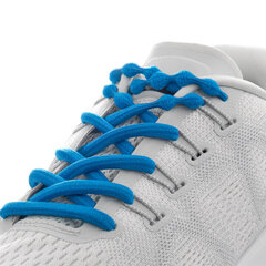 Caterpy Air ümarad kummist kingapaelad, sinine, 55 cm hind ja info | Rõivaste ja jalatsite hooldus | kaup24.ee
