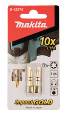 Торсионный наконечник Makita B-42276 T, 25-65 мм (3) Dbl-End  цена и информация | Механические инструменты | kaup24.ee