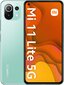Nutitelefon Xiaomi Mi 11 Lite NE 5G 6/128GB Dual SIM Mint Green цена и информация | Telefonid | kaup24.ee