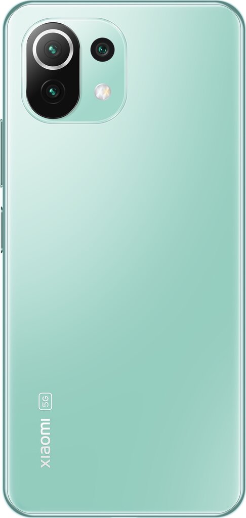 Nutitelefon Xiaomi Mi 11 Lite NE 5G 6/128GB Dual SIM Mint Green hind ja info | Telefonid | kaup24.ee