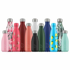 Termospudel Chilly's Bottle Monochrome 750 ml, must цена и информация | Термосы, термокружки | kaup24.ee