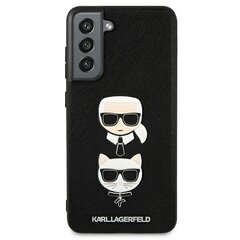 Telefoni ümbris Karl Lagerfeld sobib Samsung Galaxy S21 FE 5G, must hind ja info | Telefoni kaaned, ümbrised | kaup24.ee