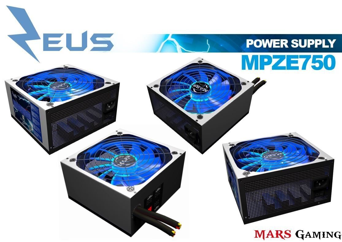 Mars Gaming MPZE750 hind ja info | Toiteplokid (PSU) | kaup24.ee