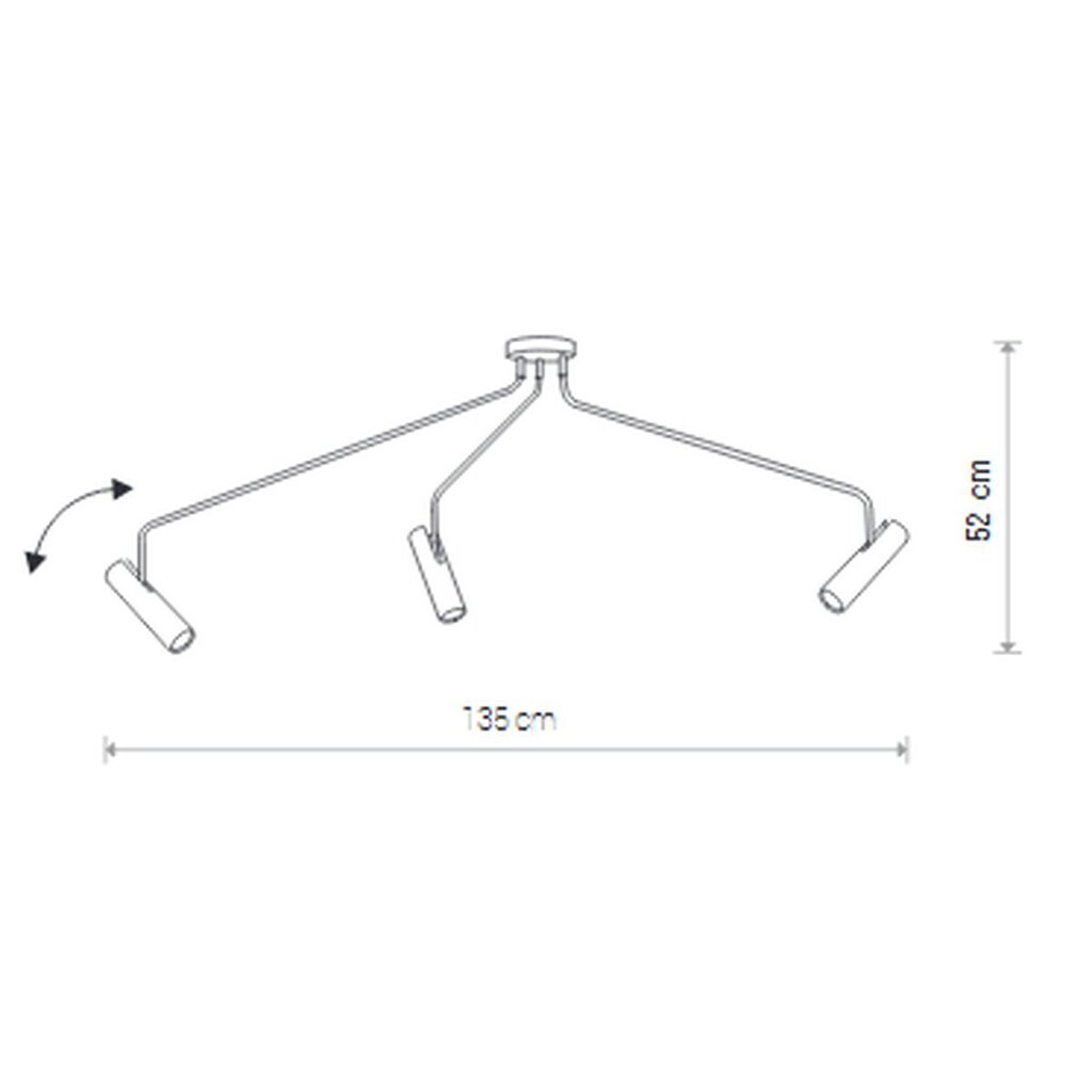 Nowodvorski Lighting rippvalgusti Eye Super 6491 hind ja info | Rippvalgustid | kaup24.ee