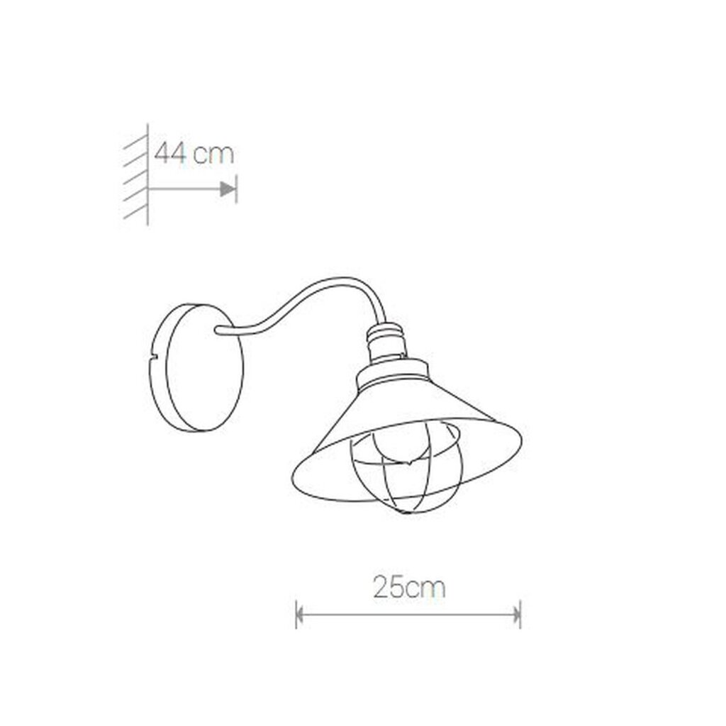 Nowodvorski Lighting seinavalgusti Garret 6442 hind ja info | Seinavalgustid | kaup24.ee