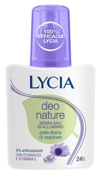 Naiste spreideodorant päevakübara ekstraktiga Lycia Deo Nature 75 ml hind ja info | Deodorandid | kaup24.ee