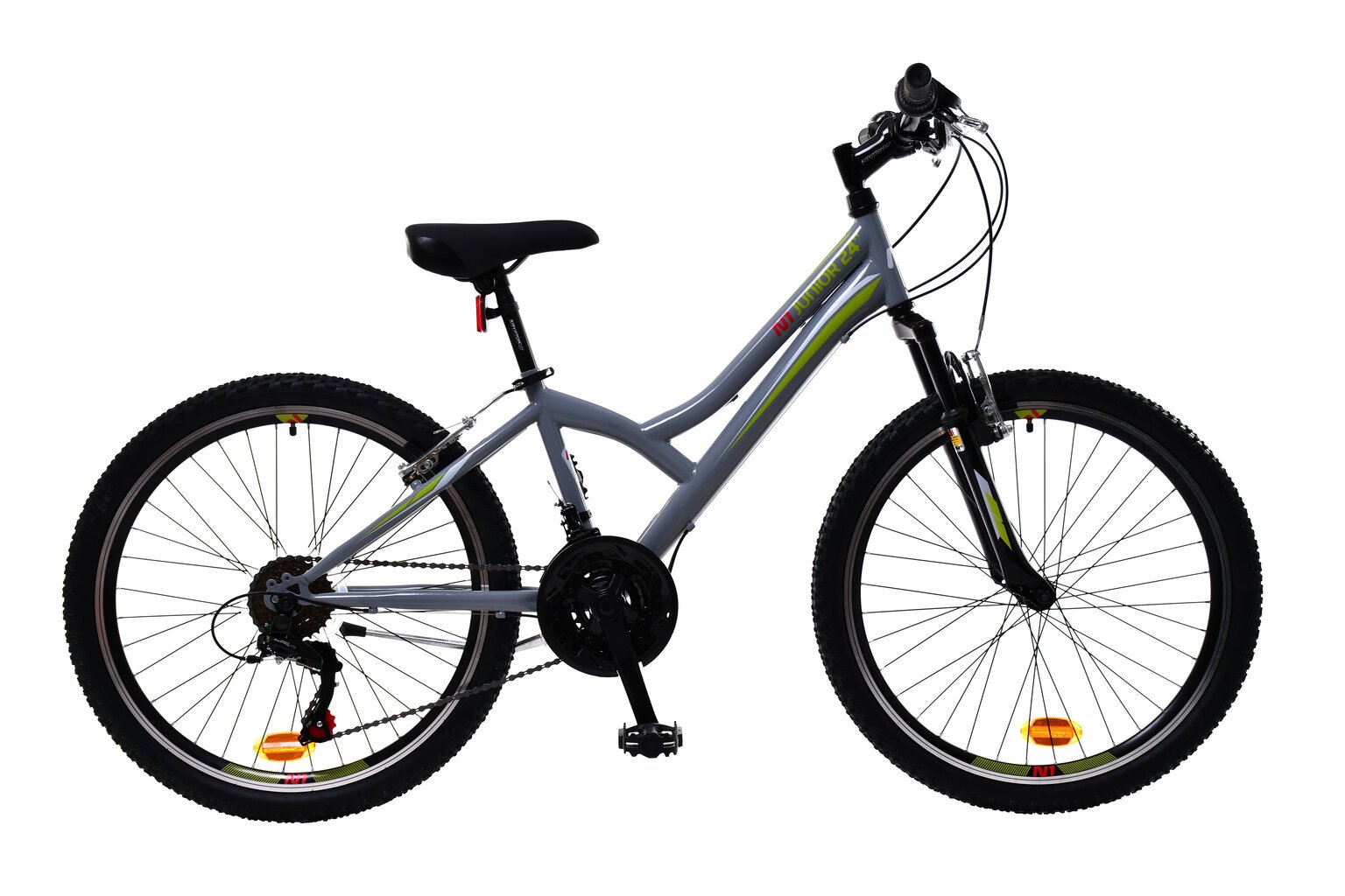 Laste jalgratas N1 MTB 1,0 24", hall цена и информация | Jalgrattad | kaup24.ee