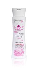 Отшелушивающий гель для душа Rose Berry Nature с натуральным розовым маслом и экстрактом ягод годжи, 200 мл цена и информация | Масла, гели для душа | kaup24.ee