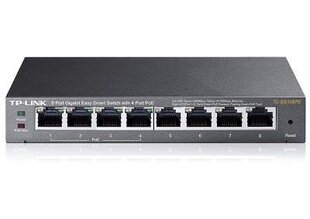 Коммутатор Net Switch 8PORT 1000M/POE TL-SG108PE TP-LINK цена и информация | Коммутаторы (Switch) | kaup24.ee