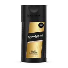 Bruno Banani Man's Best — восточно-пряный аромат для мужчин, которые хотят привлечь к себе внимание. Открываются тона розового перца, помело и яблока. Сердце состоит из мускатного ореха, корицы и кашемирового дерева. В конце бобы тонка сочетаются с ванилью и сандалом. Аромат выпущен в 2017 году. цена и информация | Масла, гели для душа | kaup24.ee