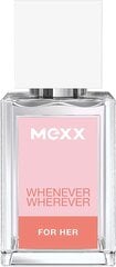 <p>Mexx Whenever Wherever EDT для женщин 15 мл</p>
 цена и информация | Женские духи | kaup24.ee