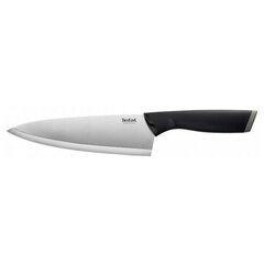 Поварской нож (20 cm) Tefal K2213214, Чёрный, Нержавеющая сталь цена и информация | Ножи и аксессуары для них | kaup24.ee