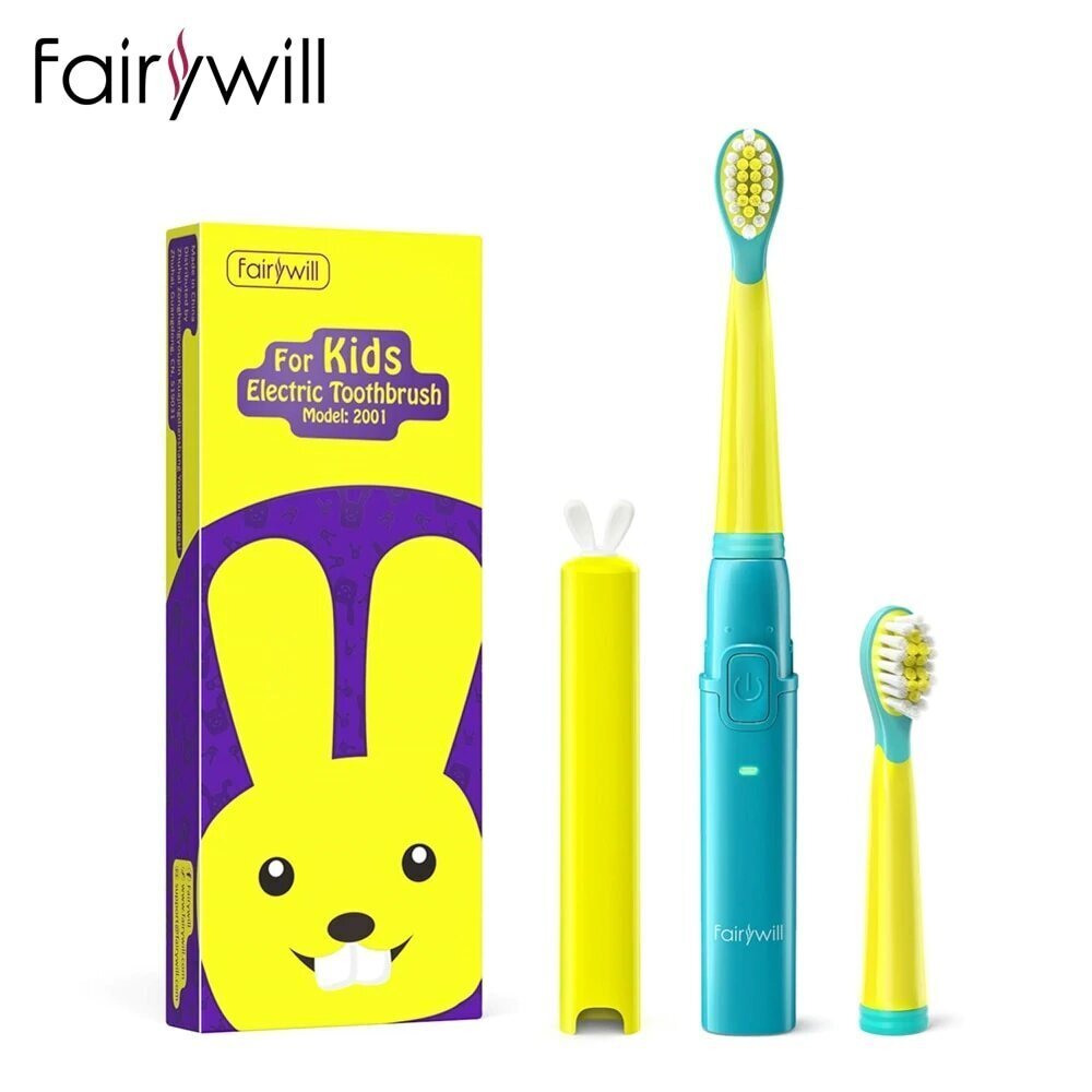 Elektriline hambahari otsikuga lastele FairyWill Sonic, FW-2001 hind ja info | Elektrilised hambaharjad | kaup24.ee