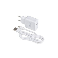 Зарядное для розетки + Кабель микро-USB C DCU 66826, 1 м цена и информация | Зарядные устройства для телефонов | kaup24.ee