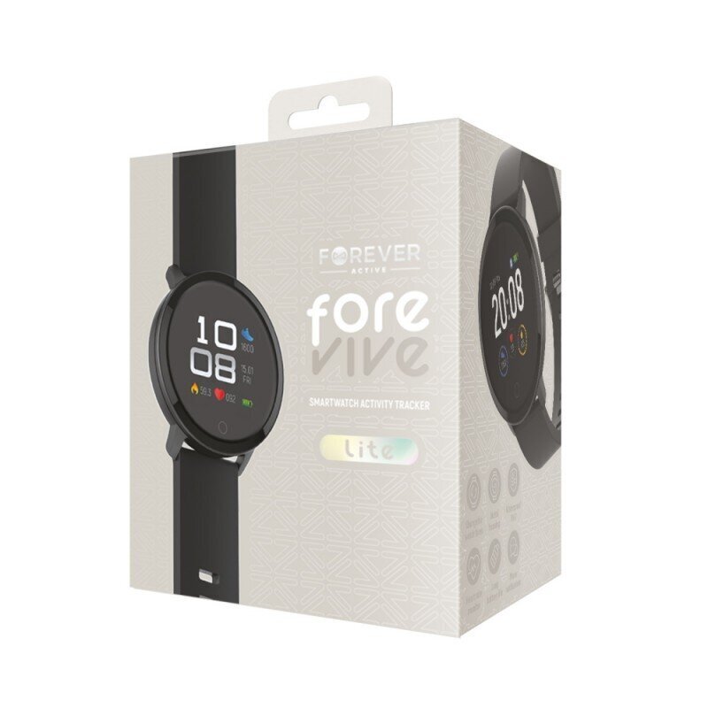 Nutikellad ForeVive Lite SB-315 must цена и информация | Nutikellad (smartwatch) | kaup24.ee