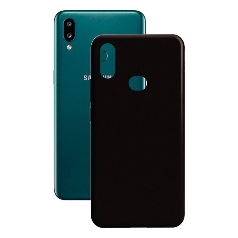 Mobiiltelefoni kaaned Samsung Galaxy A10s Contact Silk TPU, must hind ja info | Telefoni kaaned, ümbrised | kaup24.ee