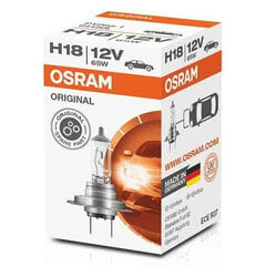 Автомобильная лампа OS64180L Osram OS64180L H18 65W 12В (10 шт) цена и информация | Автомобильные лампочки | kaup24.ee
