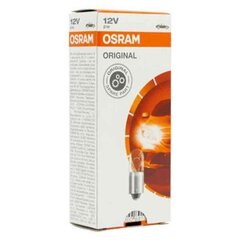 Автомобильная лампа Osram BA9S  12В 2Вт (10 шт) цена и информация | Автомобильные лампочки | kaup24.ee