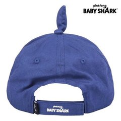 Laste nokamüts Baby Shark Sinine (51 cm) hind ja info | Poiste mütsid, sallid, kindad | kaup24.ee