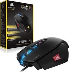 Corsair M65 PRO RGB, must hind ja info | Hiired | kaup24.ee