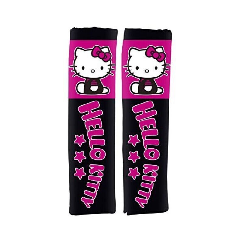 Turvavöö pehmenduspadjad Hello Kitty KIT4055 (2 uds) hind ja info | Istmekatted | kaup24.ee