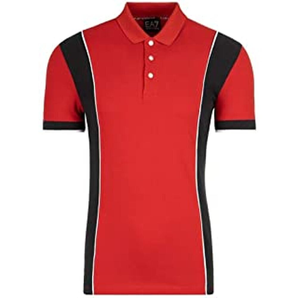Polo lühikeste varrukatega, meeste Armani Jeans 3GPF81 PJ61Z C1450 Punane Puuvill (M) hind ja info | Meeste T-särgid | kaup24.ee