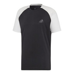 Lühikeste varrukatega T-särk, meeste Adidas CLUB C/B TEE DU0873 Must hind ja info | Meeste T-särgid | kaup24.ee