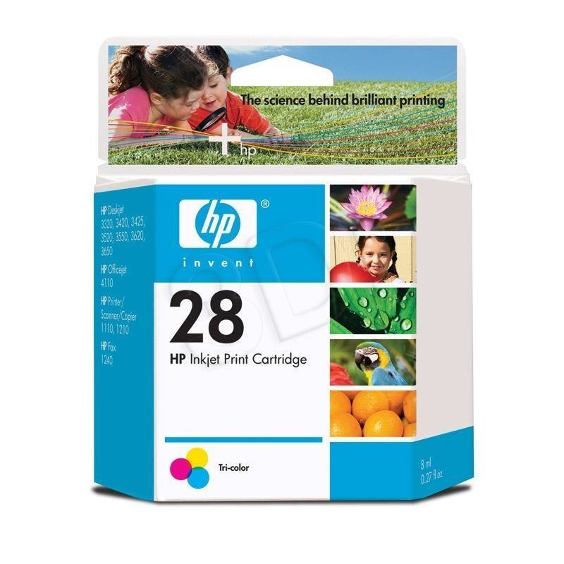 HP Tindikassett C8728AE ABE HP 28 Tri-color - hind ja info | Tindiprinteri kassetid | kaup24.ee