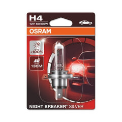 Автомобильная лампа Osram 64193NBS H4 60/55W 12V цена и информация | Автомобильные лампочки | kaup24.ee