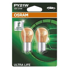 Автомобильная лампа Osram OS7507ULT-02B PY21W 21W 12V цена и информация | Автомобильные лампочки | kaup24.ee