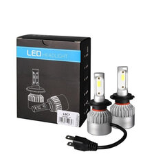 H7 LED Auto pirnid, komplekt 2 tk. цена и информация | Автомобильные лампочки | kaup24.ee
