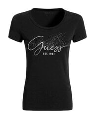 Женская футболка Guess W2RI04*JBLK, черная цена и информация | Женские футболки | kaup24.ee
