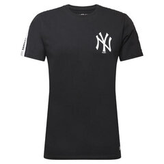 Lühikeste varrukatega T-särk, meeste New Era NY Yankees Taped Sleeve Must S6415895 hind ja info | Meeste T-särgid | kaup24.ee