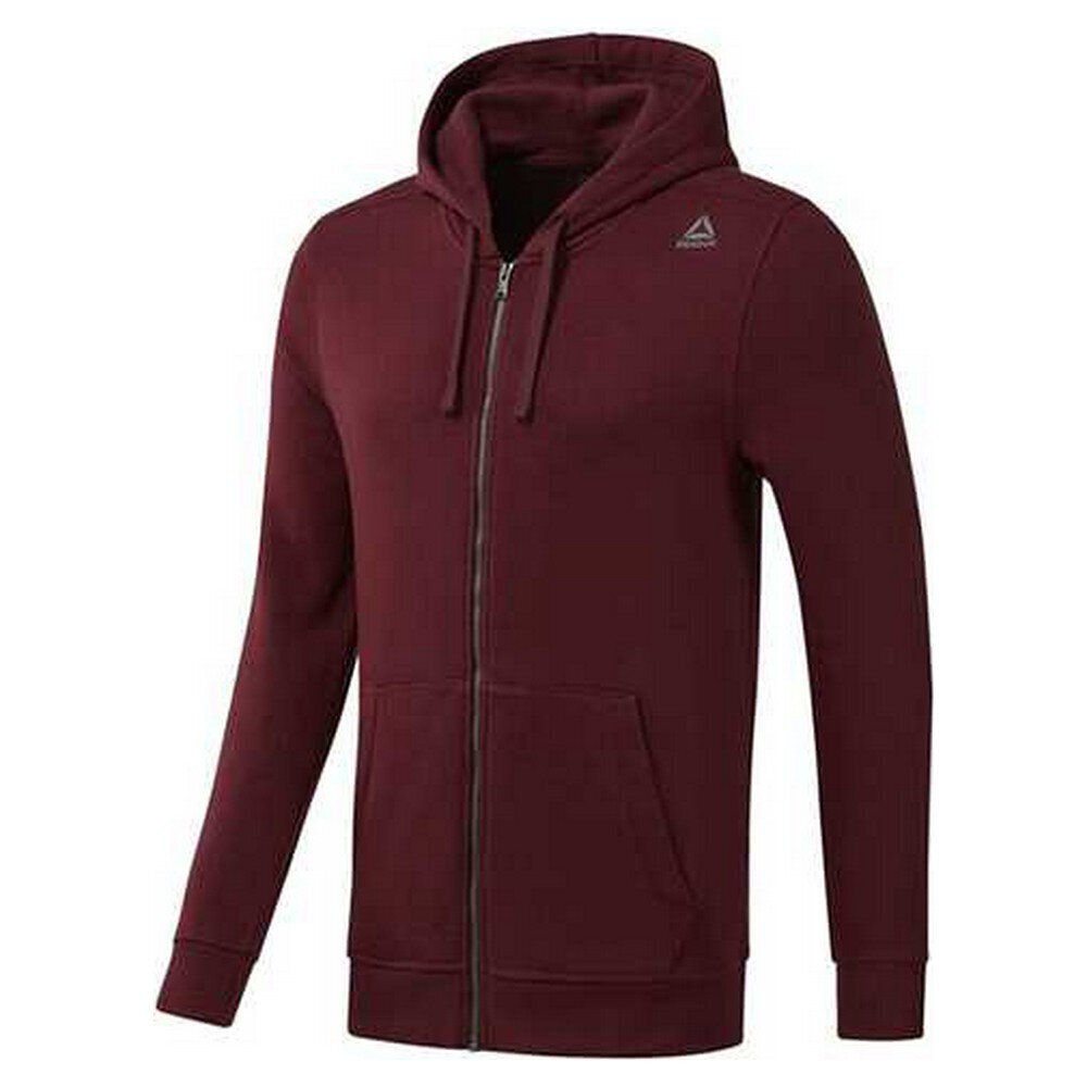 Dressipluus meestele Reebok TE Fleece FZ EI8989 S2018857, punane hind ja info | Naiste pusad | kaup24.ee