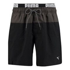 Плавки мужские Puma Swim Logo, Чёрный цена и информация | Плавки, плавательные шорты | kaup24.ee
