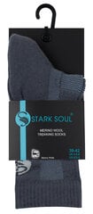 Meriinovillased matkasokid Stark Soul, mustad цена и информация | Мужские носки | kaup24.ee