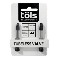 Ремонтный набор Töls Tubeless Presta 44 мм цена и информация | Инструменты, средства ухода для велосипеда | kaup24.ee