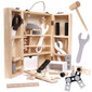 Laste puidust tööriistakasti komplekt hind ja info | Arendavad mänguasjad | kaup24.ee