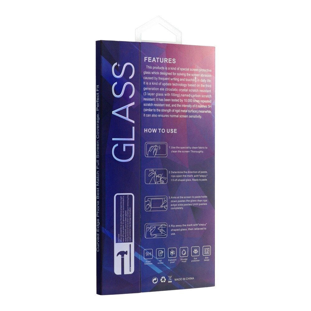 Kaitseklaas Full Glue 5D iPhone 13 Mini hind ja info | Ekraani kaitsekiled | kaup24.ee