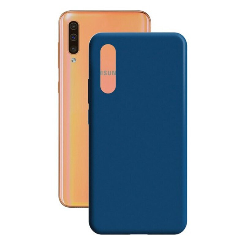 Mobiiltelefoni Kaaned Samsung Galaxy A30s/a50 Contact Silk TPU: Värvus - Türkiis hind ja info | Telefoni kaaned, ümbrised | kaup24.ee