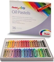 Pentel õlipastellid, 36 tk hind ja info | Kirjatarbed | kaup24.ee