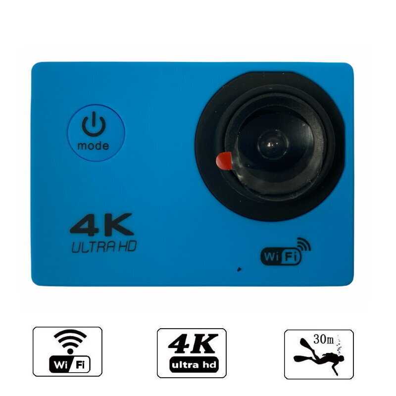 Riff SPK-1 Ultra HD 4K 16Mpix, sinine hind ja info | Seikluskaamerad | kaup24.ee